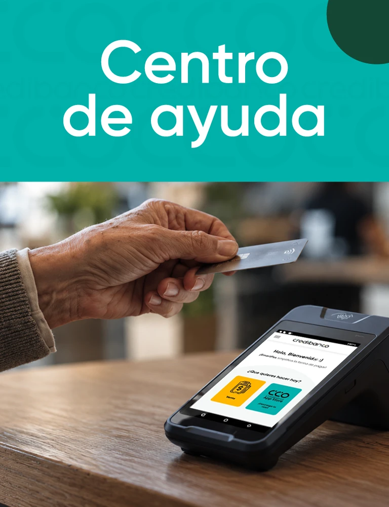 Banner de Open Finance con el mensaje ‘Conectamos datos con soluciones digitales’ y logotipo de CrediBanco sobre fondo tecnológico.