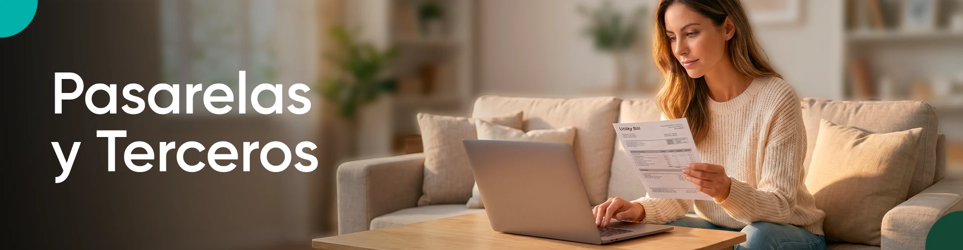 Cliente realizando un pago digital en comercio aliado con CCO Credibanco.