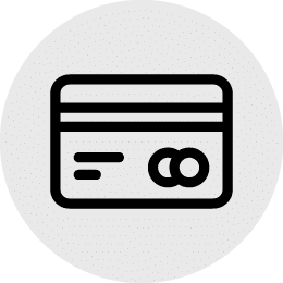 Icono tarjeta de crédito