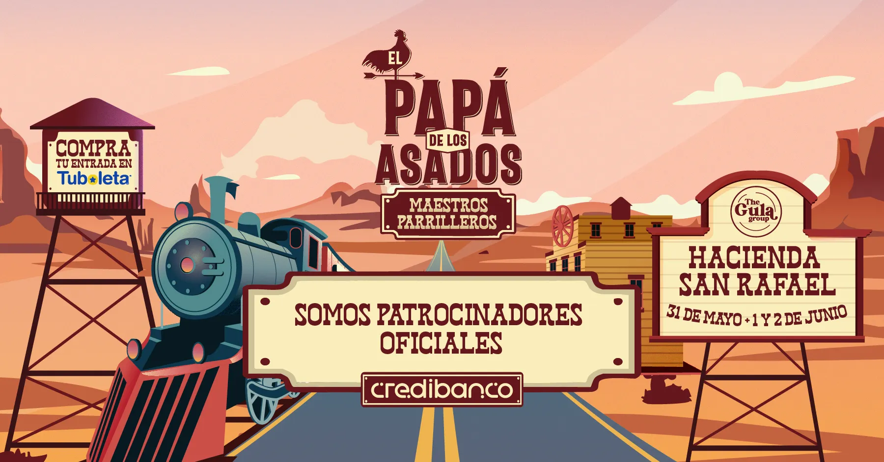 Somos patrocinadores del papá de los asados