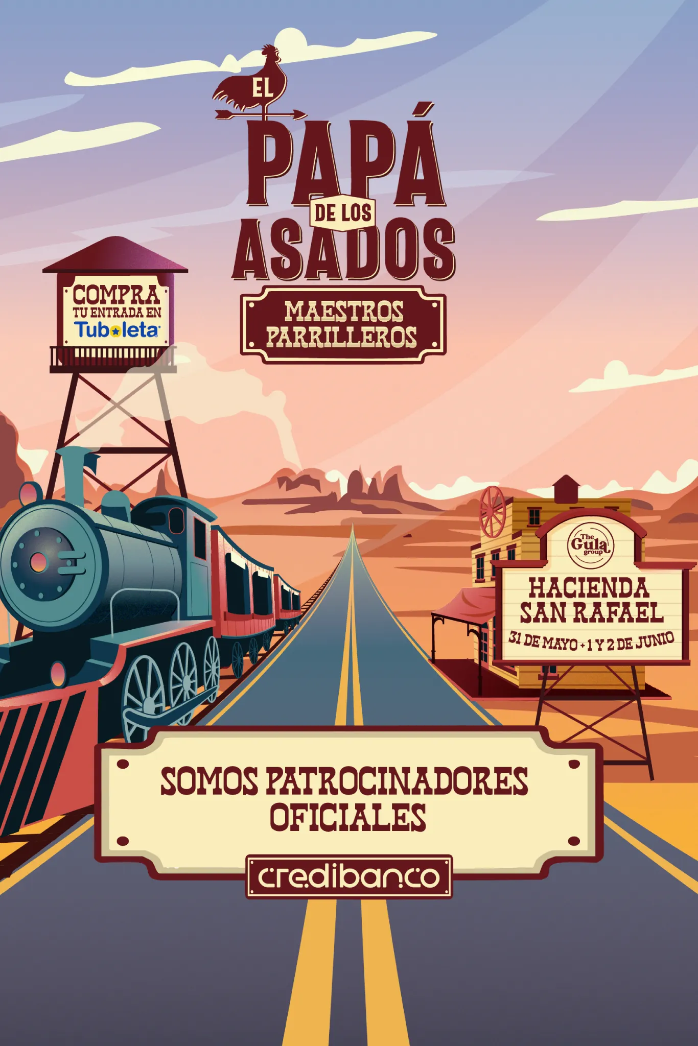 Somos patrocinadores del papá de los asados