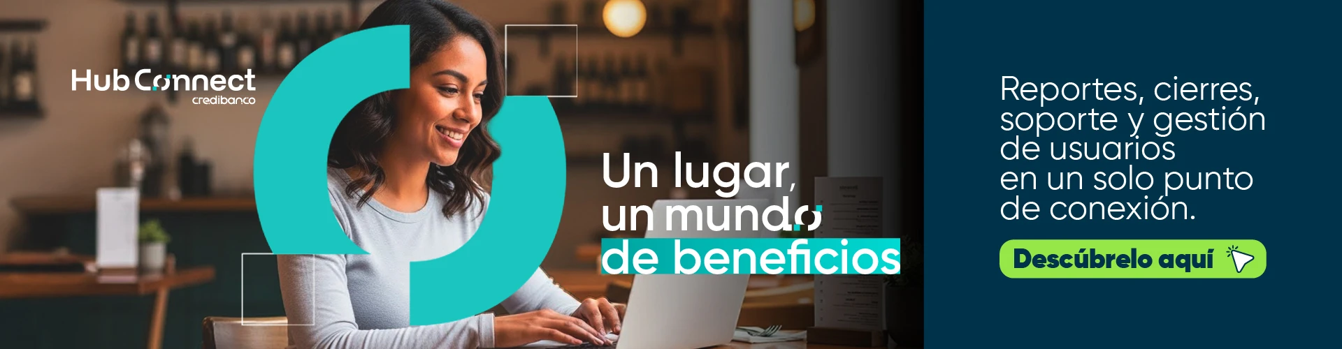 Cliente realizando un pago digital en comercio aliado con CCO Credibanco.